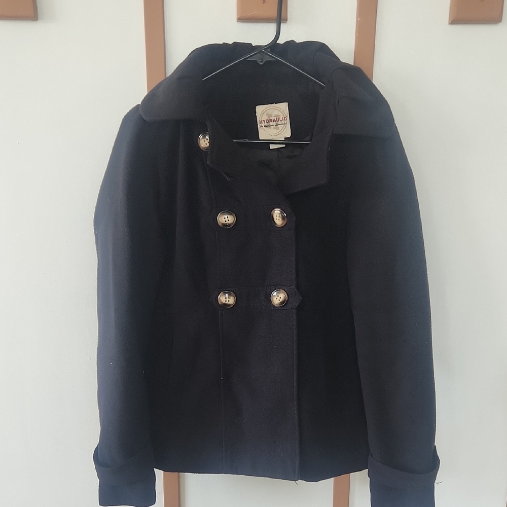 Hydraulic Black Peacoat